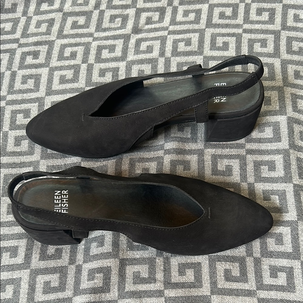 Eileen Fisher Gals Slingback Heels - new and unworn